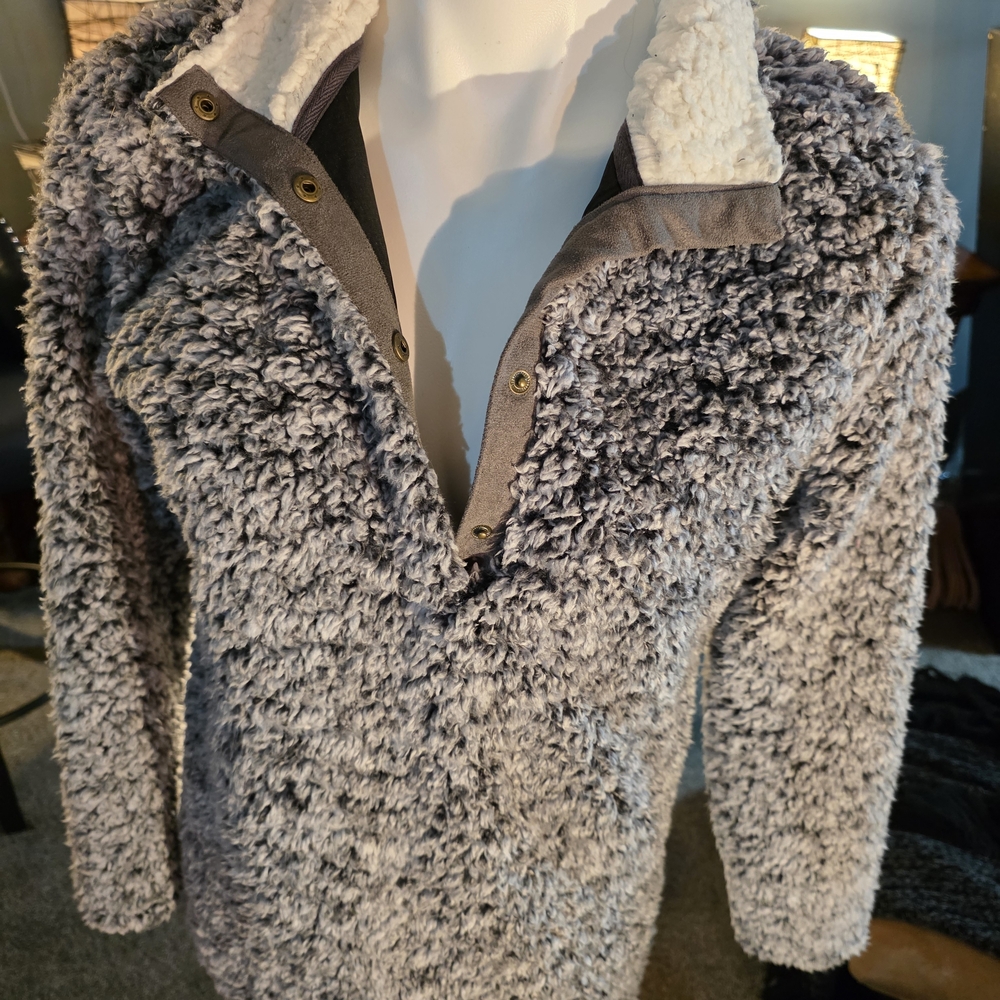 marley lilly Fleece sweatshirt / Jacket W/ Lining S/m